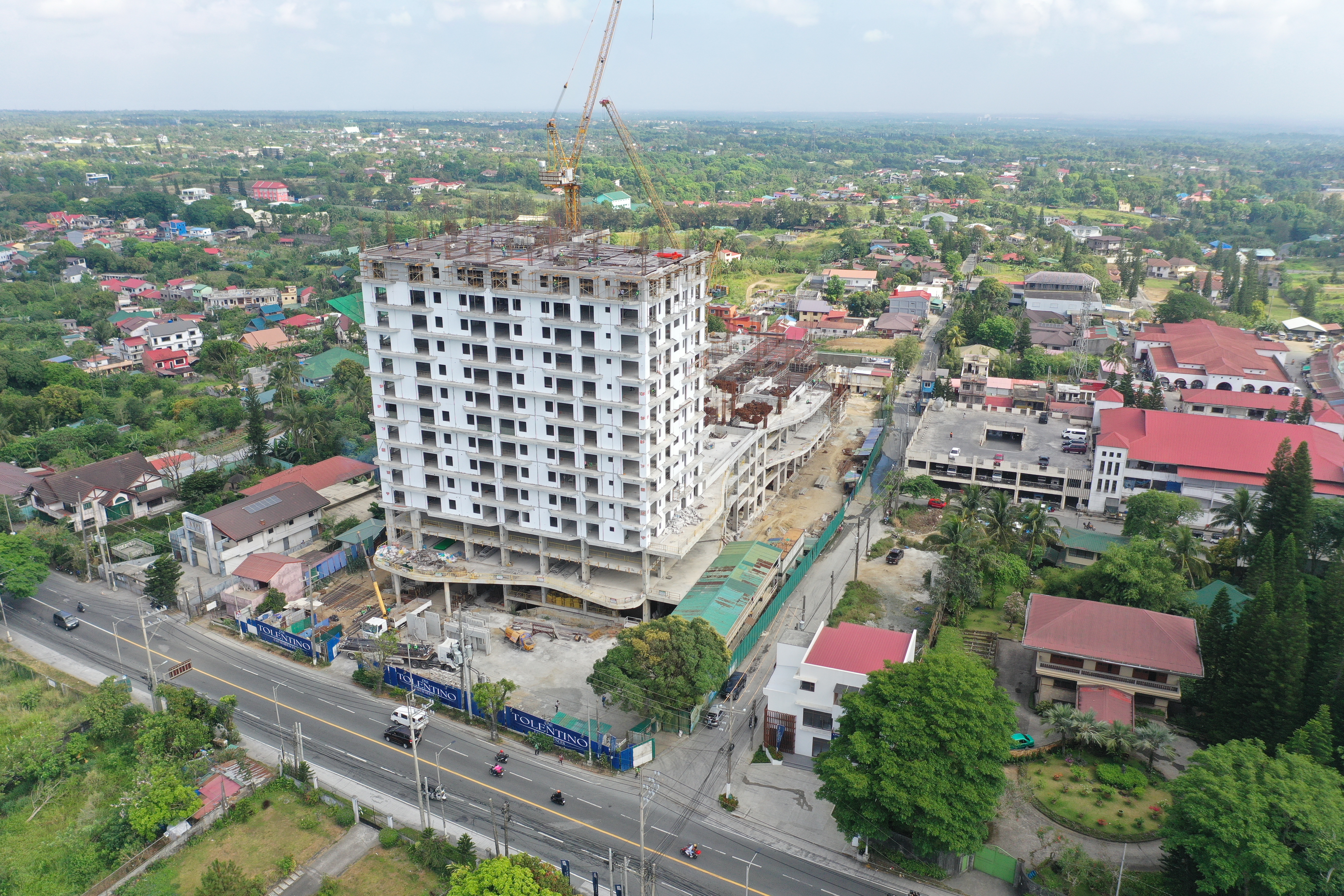One Tolentino East Residences - April 2025 Site Progress