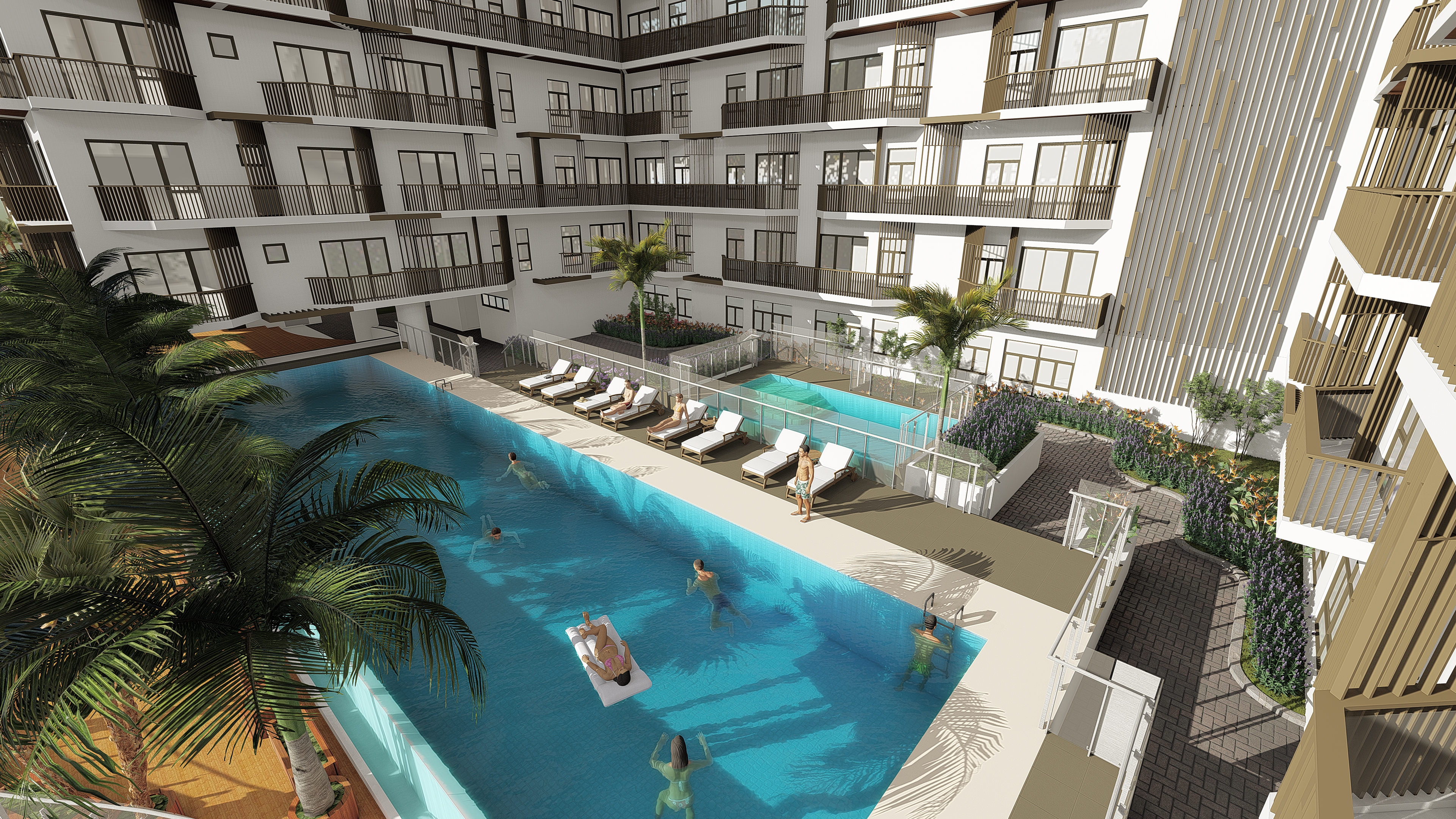 One Tolentino East Residences Pool Area