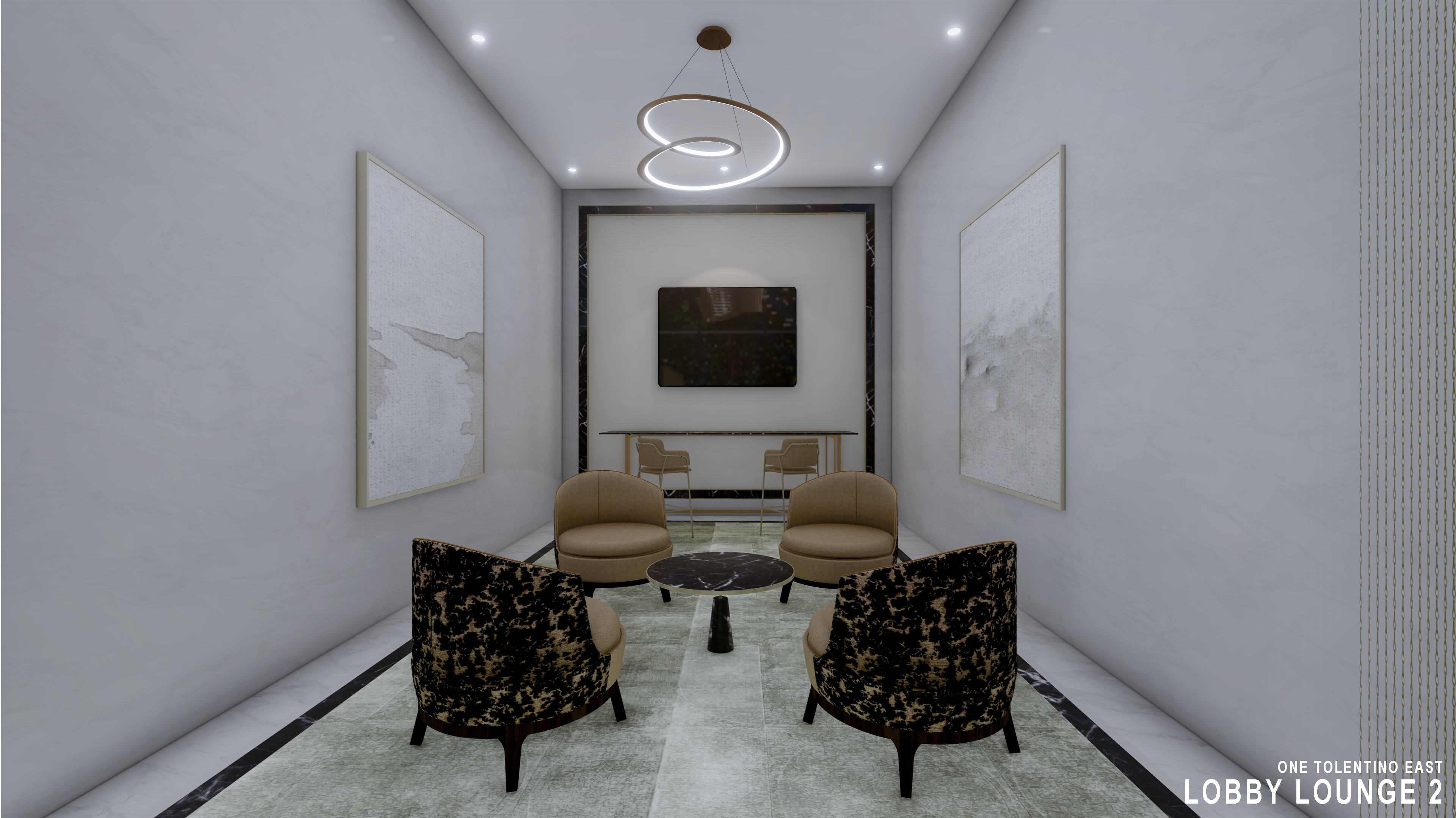 One Tolentino East Residences Lobby Lounge 2